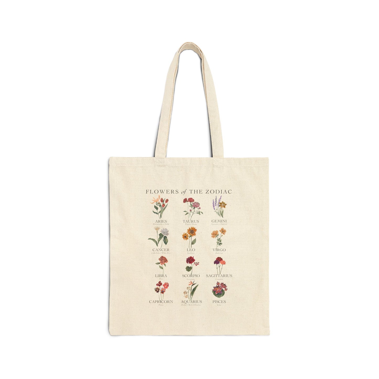 Cotton Canvas Tote Bag