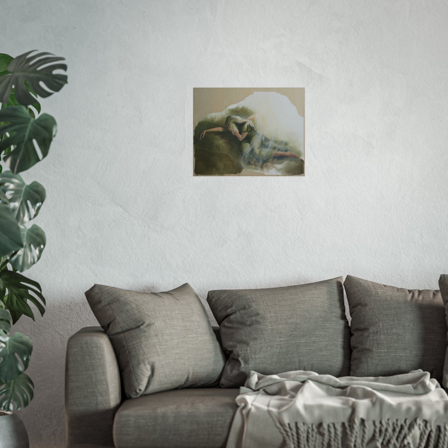 A Mother's Gethsemane - Fine Art Print on Paper