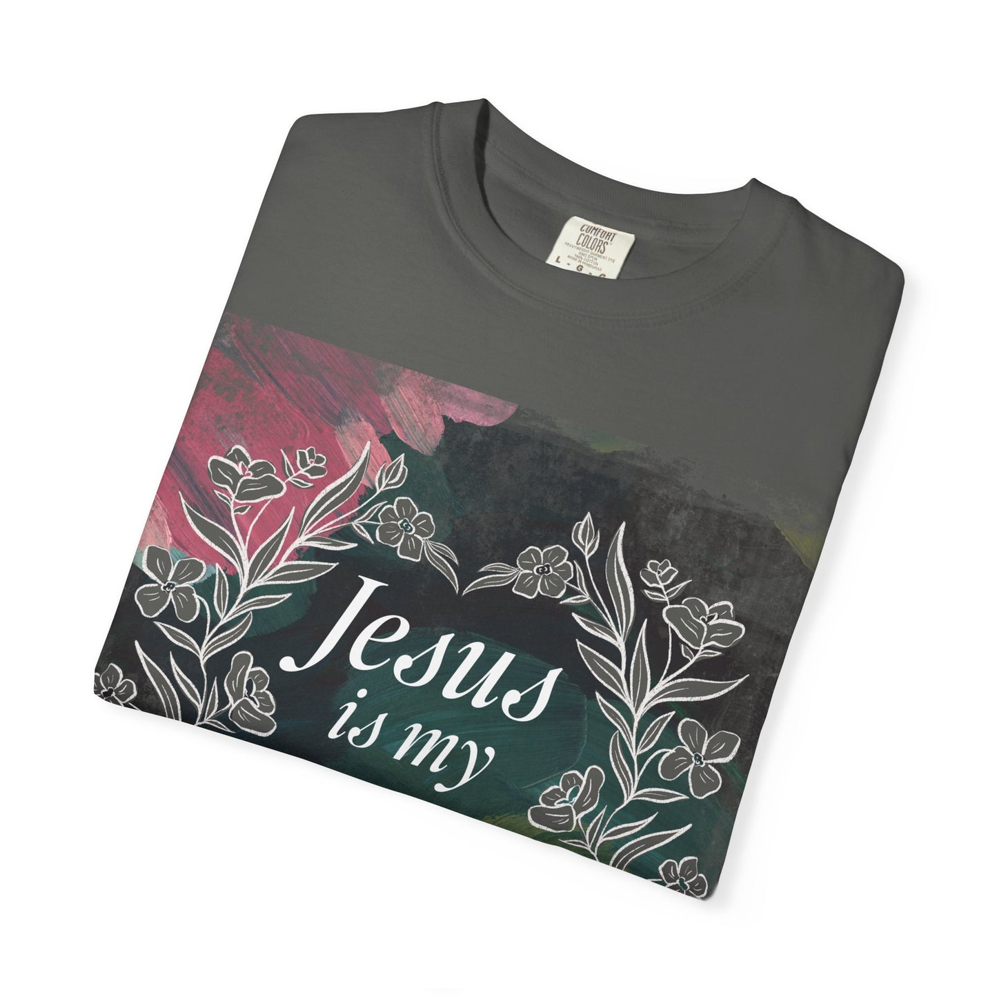 Jesus Is My Influencer Floral T-Shirt