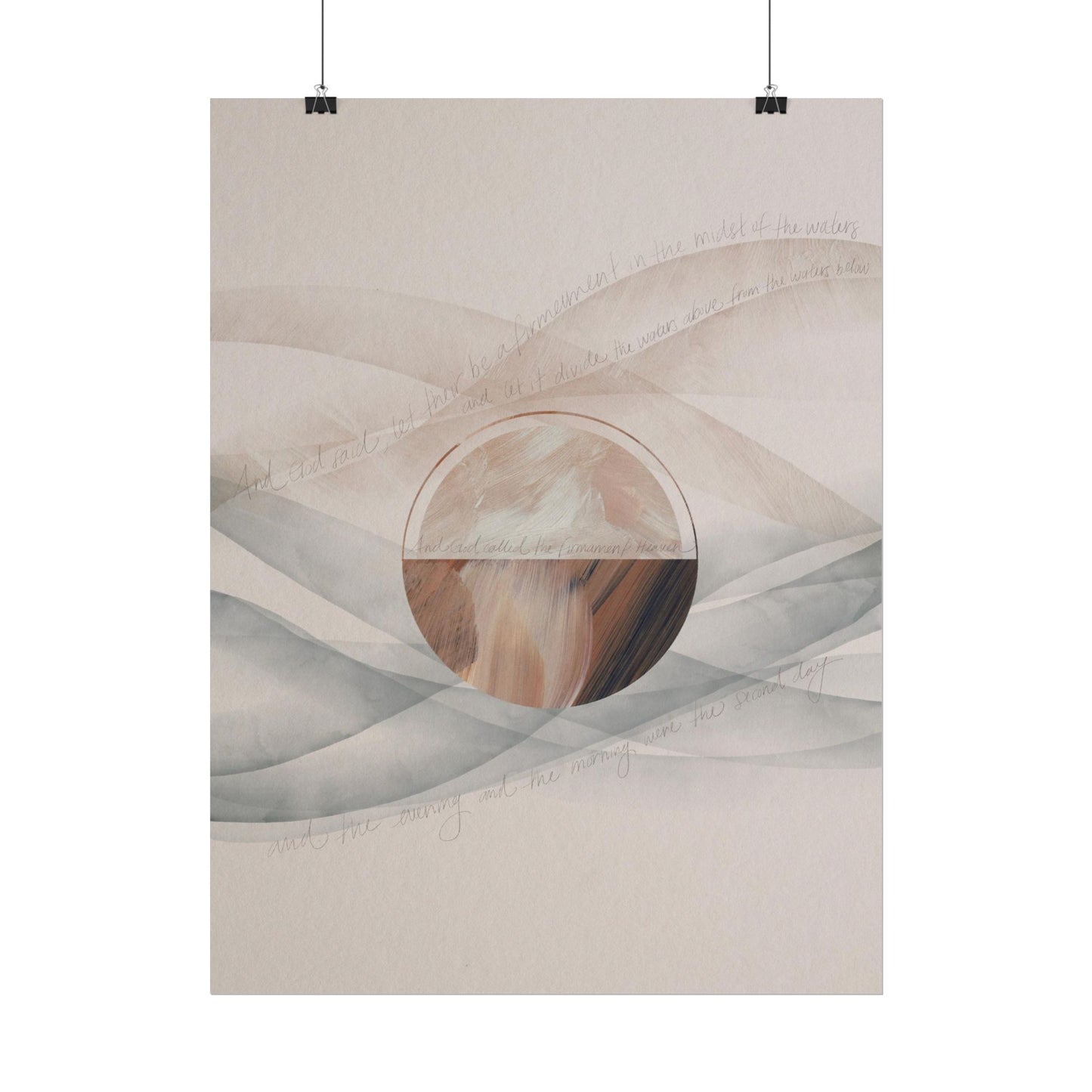 Creation Day 2 Art Print