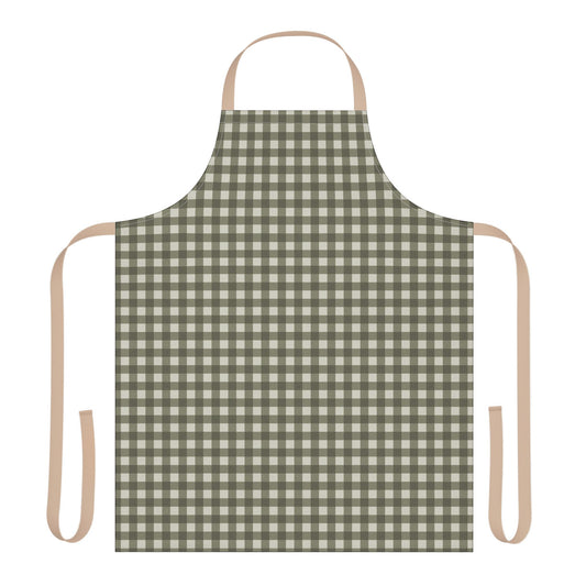 Kitchen Apron | Olive Gingham