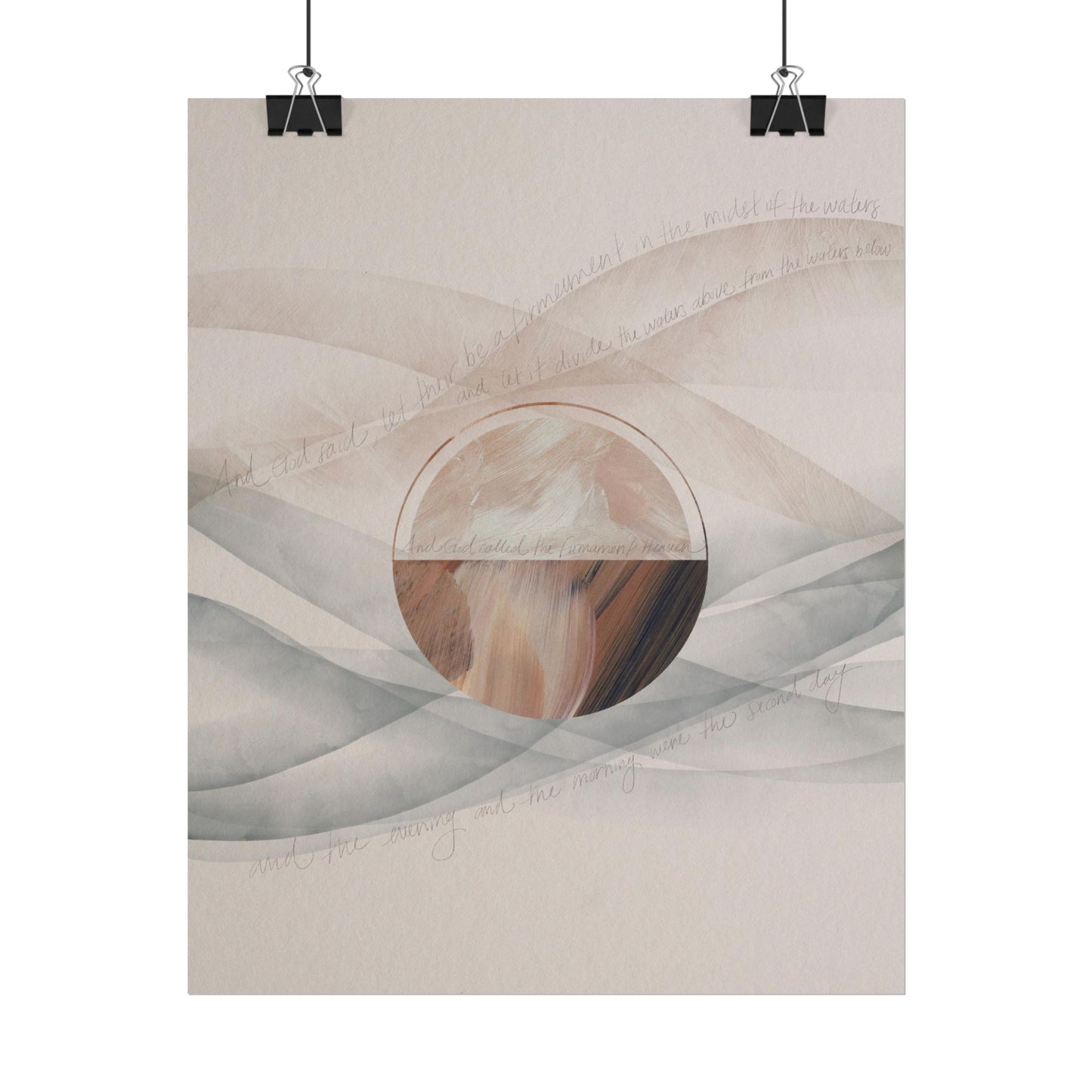 Creation Day 2 Art Print