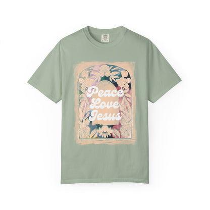 Peace Love Jesus T Shirt
