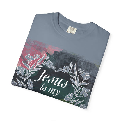 Jesus Is My Influencer Floral T-Shirt