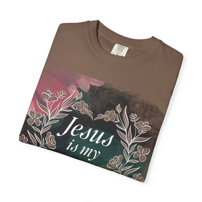 Jesus Is My Influencer Floral T-Shirt