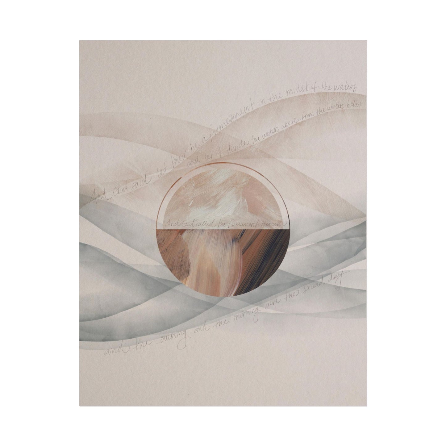 Creation Day 2 Art Print