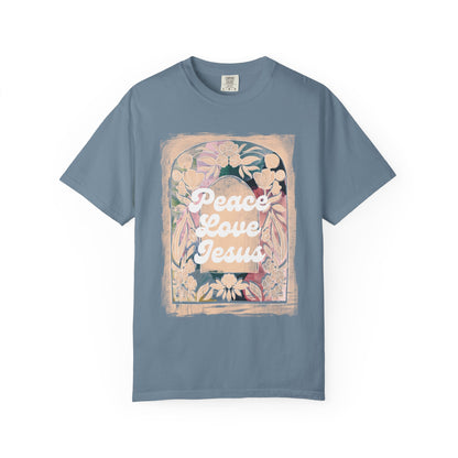 Peace Love Jesus T Shirt