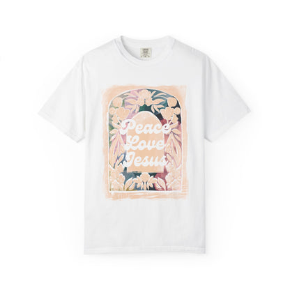 Peace Love Jesus T Shirt