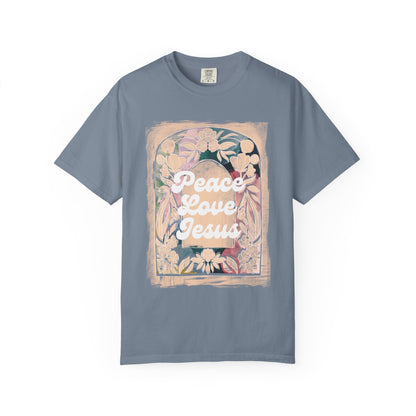 Peace Love Jesus T Shirt
