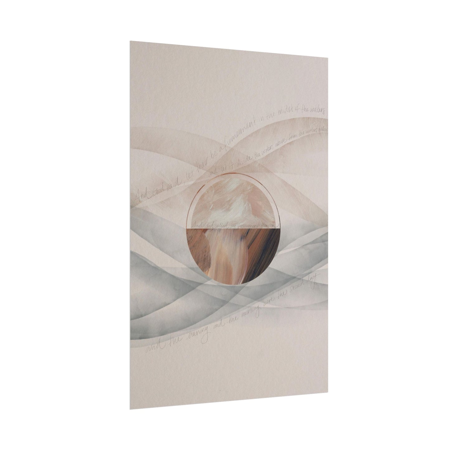 Creation Day 2 Art Print