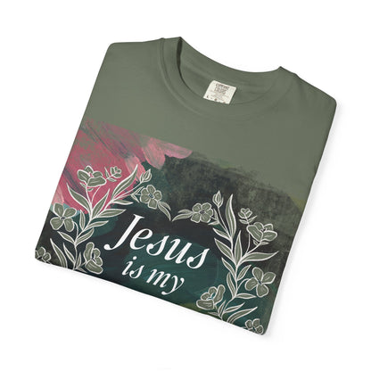 Jesus Is My Influencer Floral T-Shirt