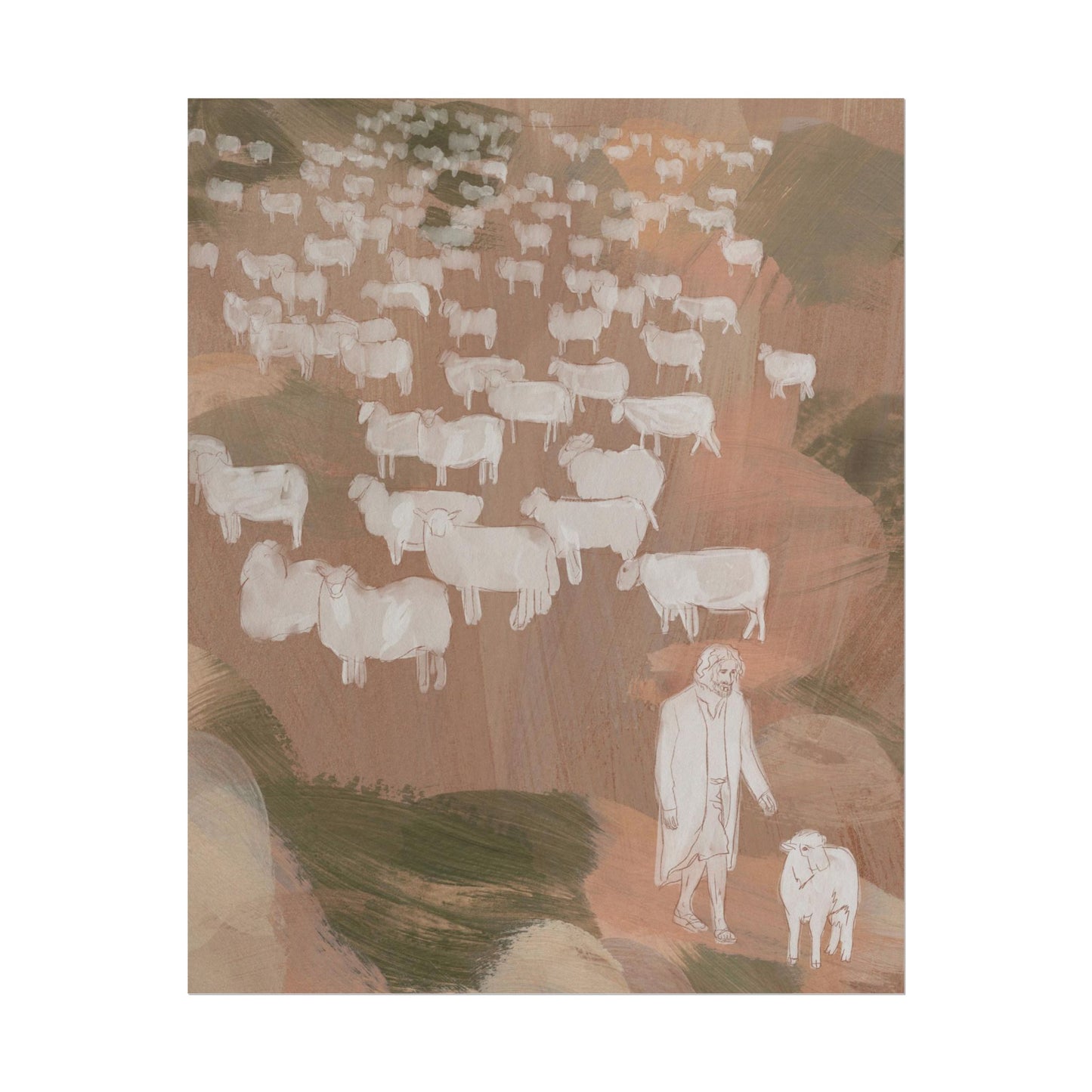 Jesus Leaves the 99 Sheep