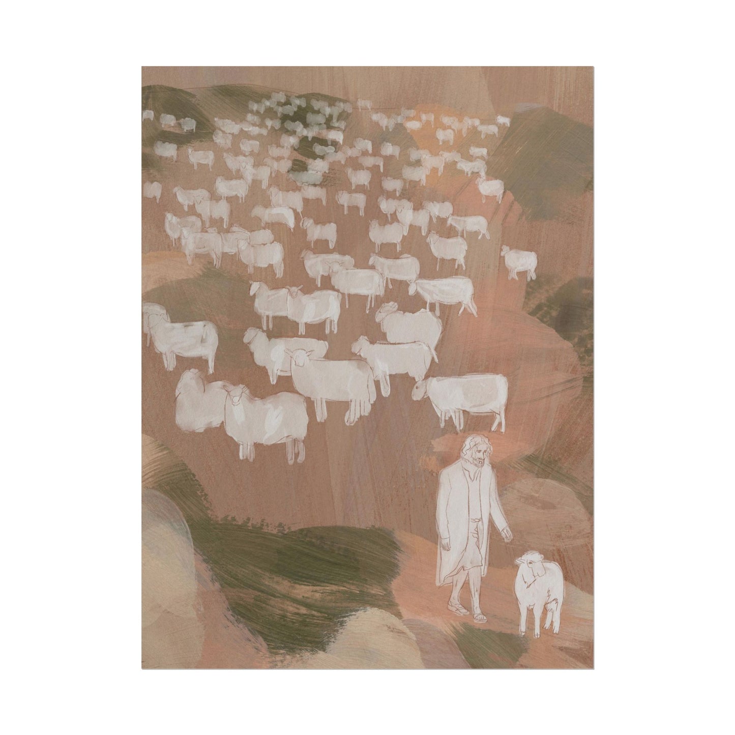 Jesus Leaves the 99 Sheep