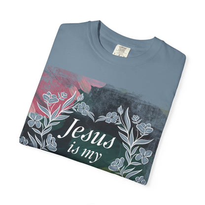 Jesus Is My Influencer Floral T-Shirt