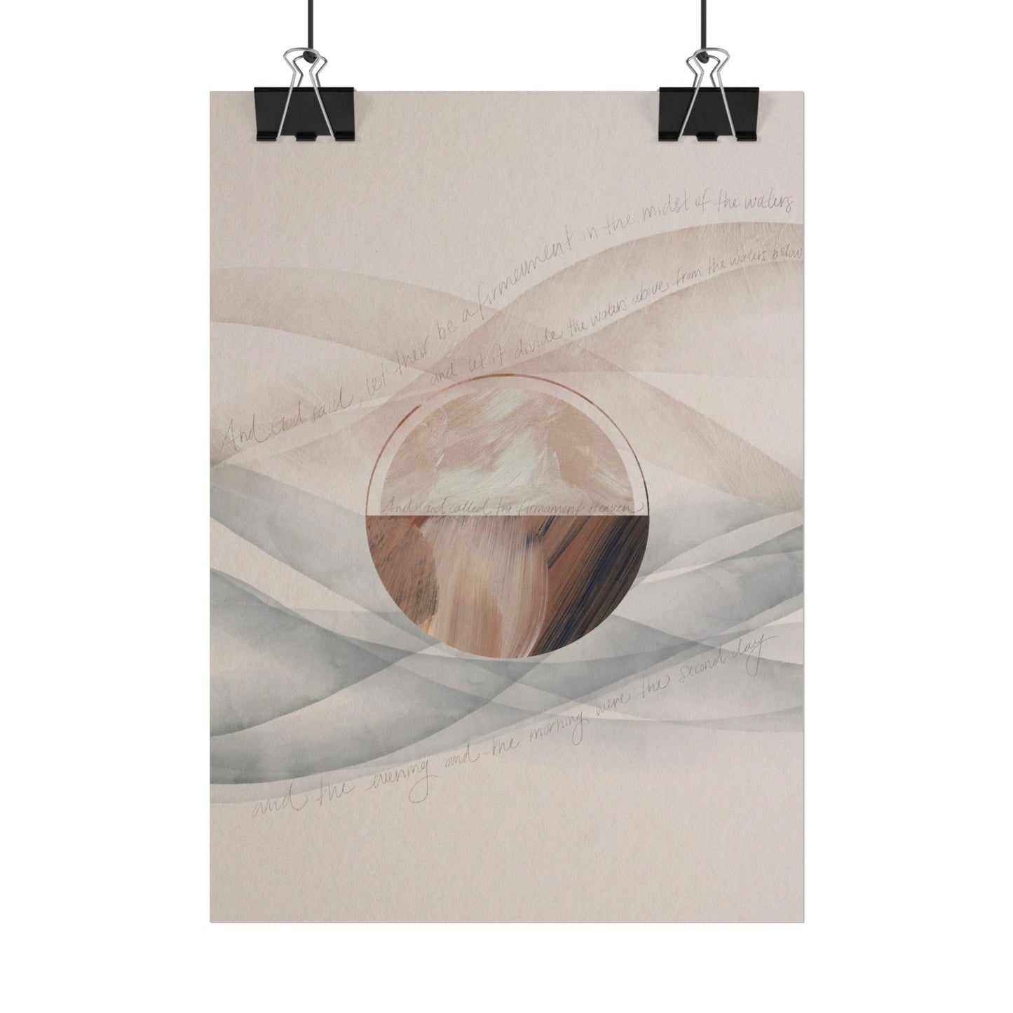 Creation Day 2 Art Print