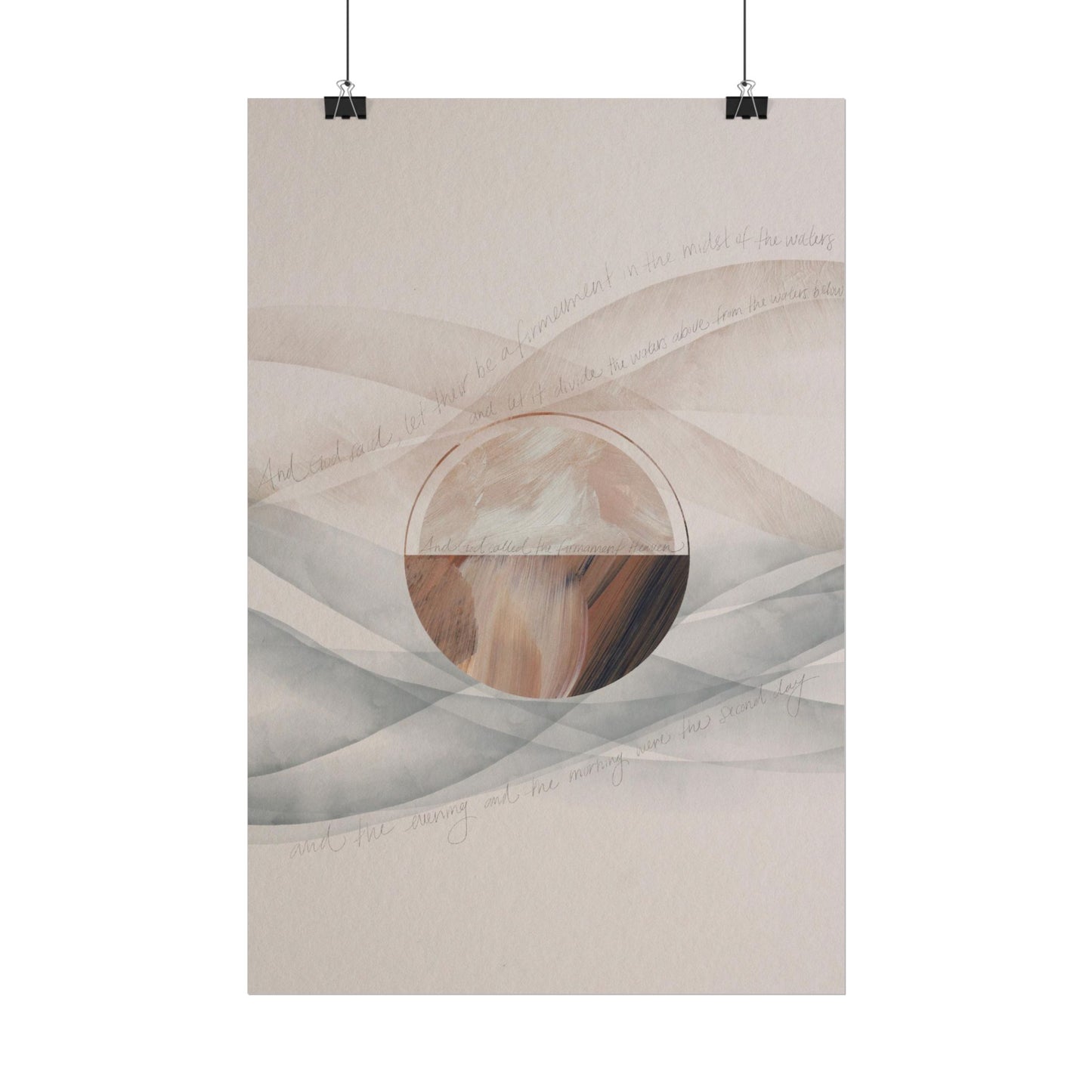 Creation Day 2 Art Print