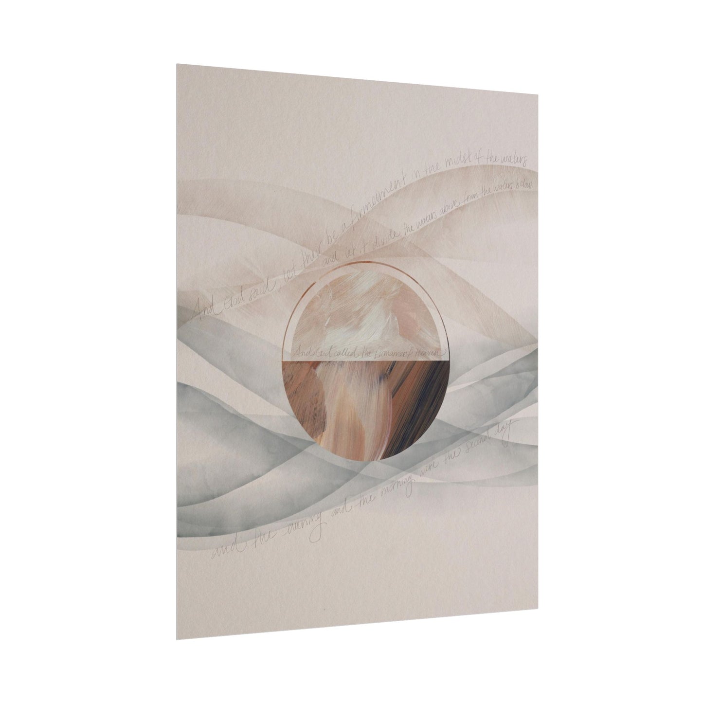 Creation Day 2 Art Print