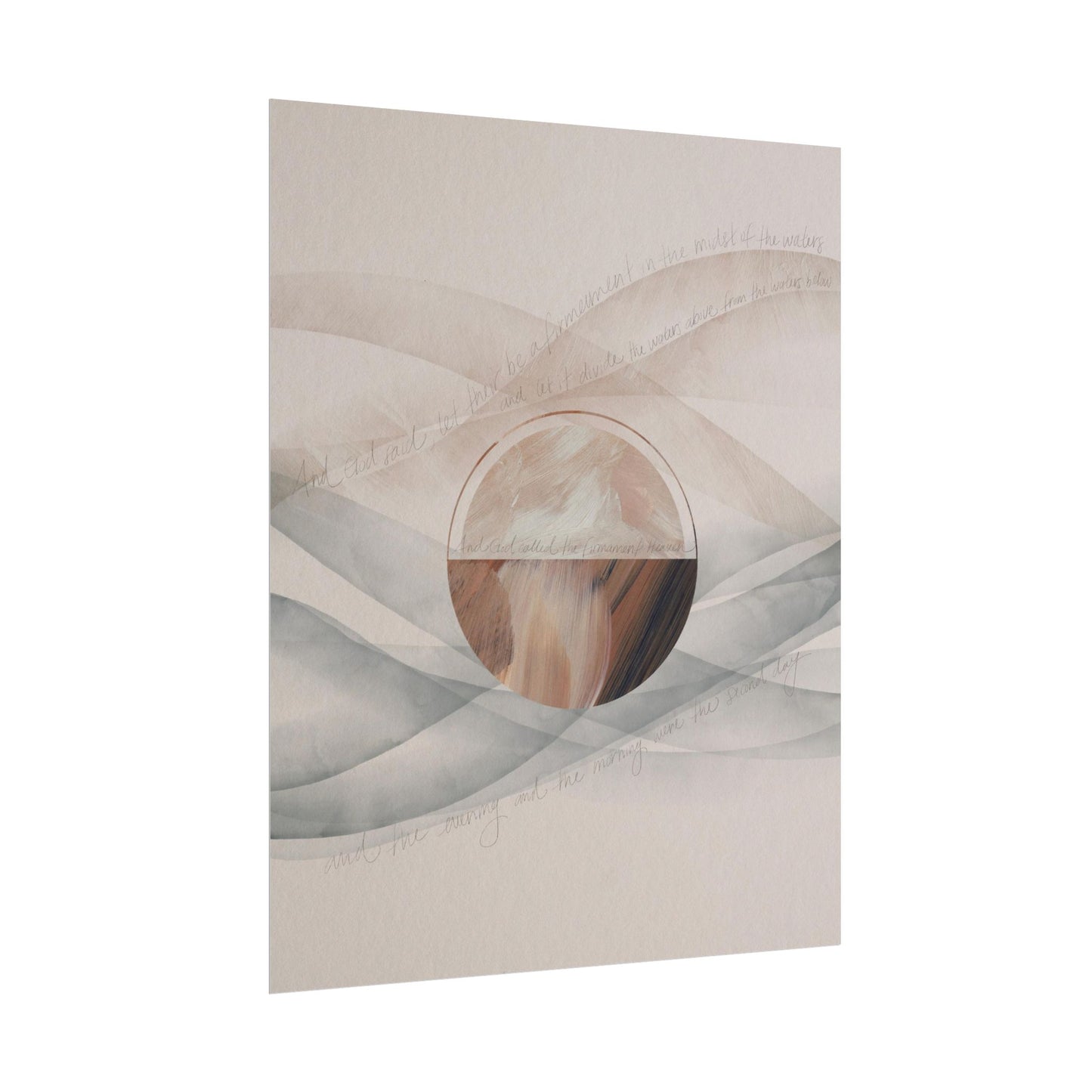 Creation Day 2 Art Print