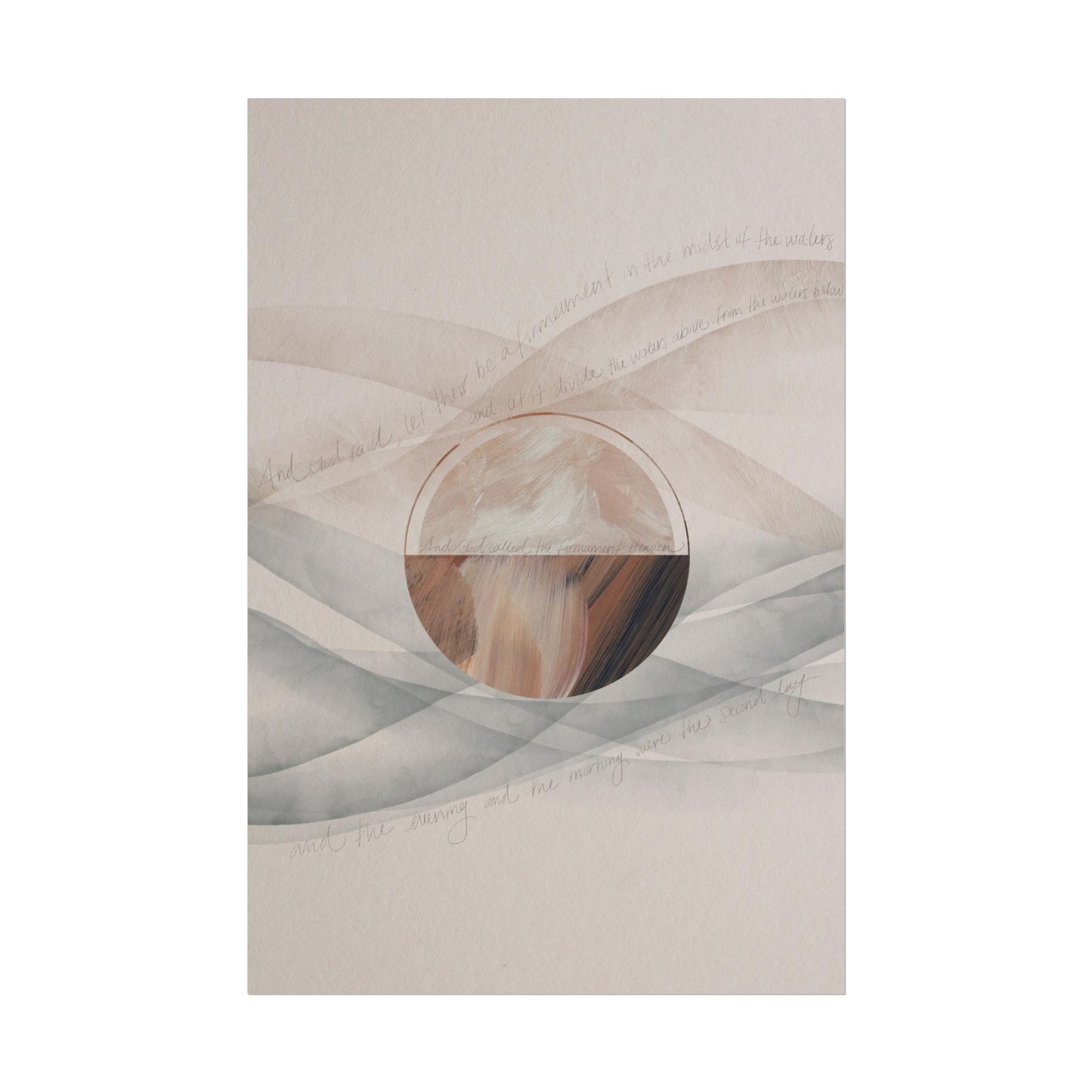 Creation Day 2 Art Print