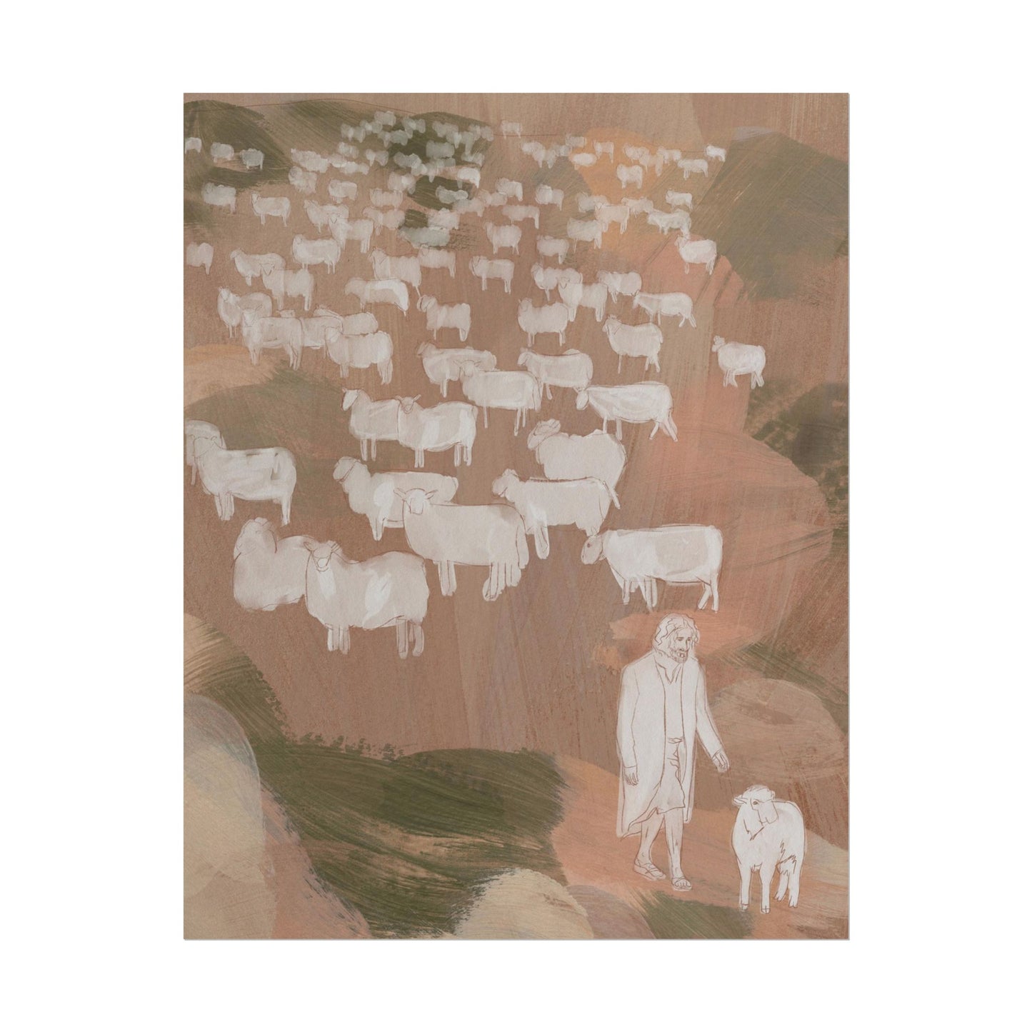 Jesus Leaves the 99 Sheep