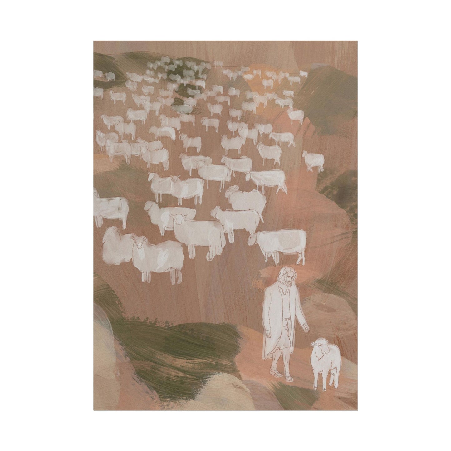 Jesus Leaves the 99 Sheep