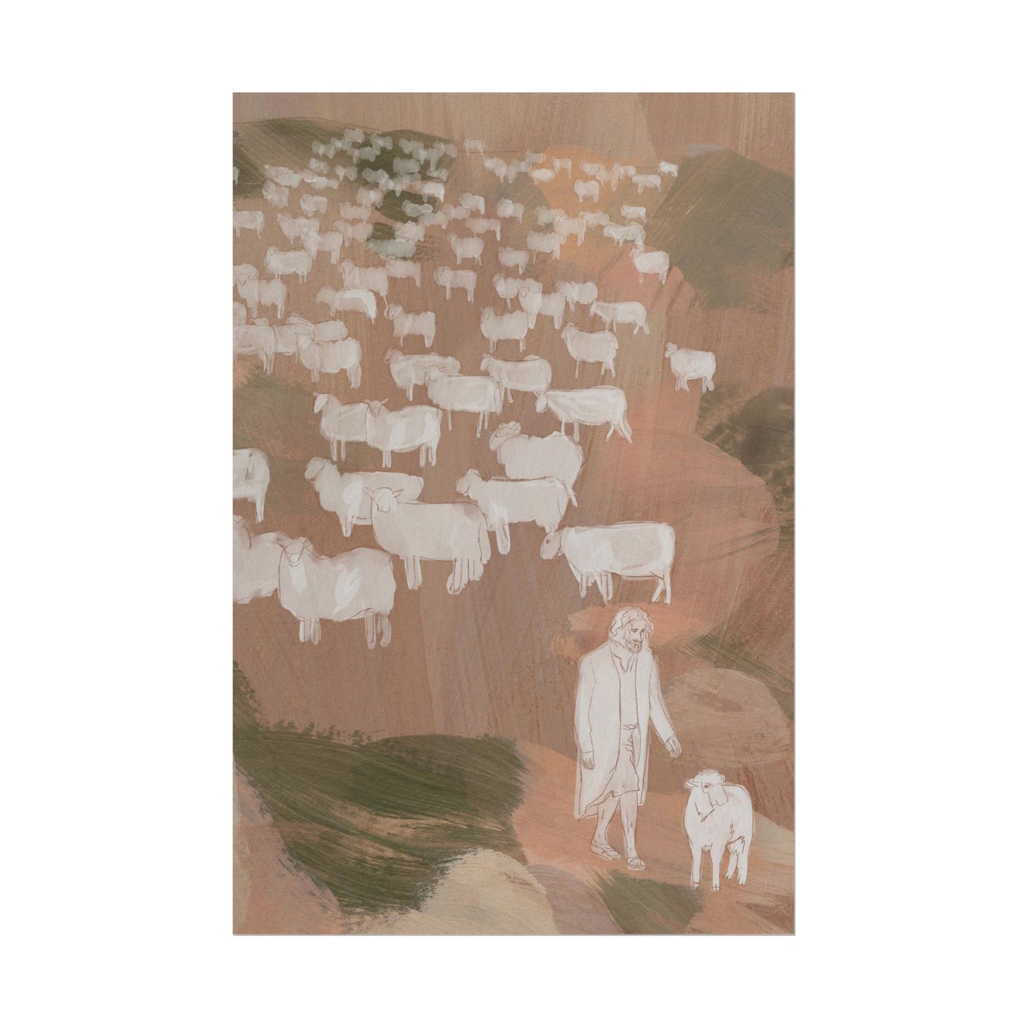 Jesus Leaves the 99 Sheep