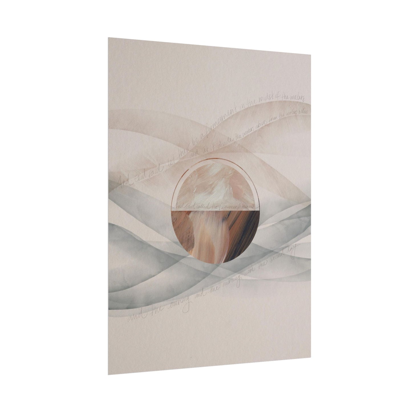 Creation Day 2 Art Print