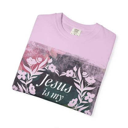Jesus Is My Influencer Floral T-Shirt