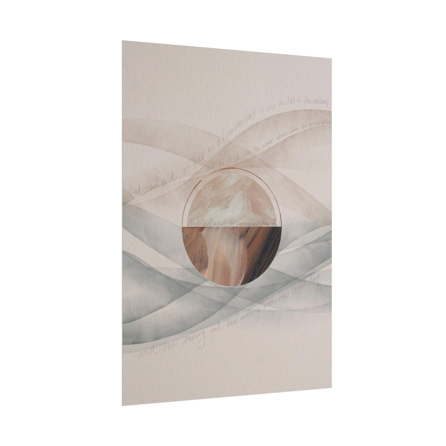 Creation Day 2 Art Print