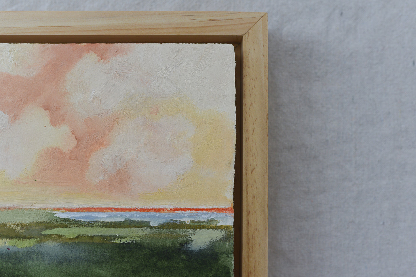 Hope horizon | Original Fine Art Framed 8x10 Landscape Painting