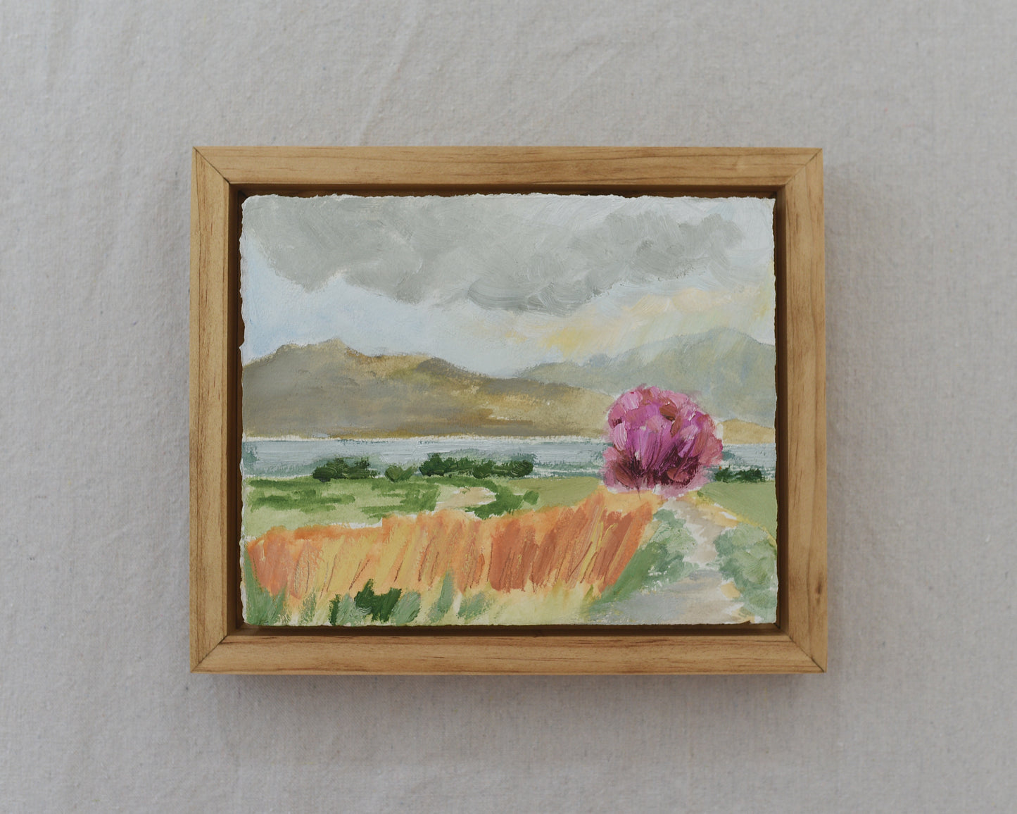 Daylight Dance | Original Fine Art Framed 5x7 Landscape Painting