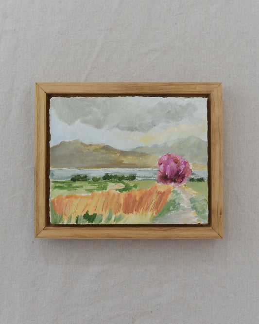 Daylight Dance | Original Fine Art Framed 5x7 Landscape Painting