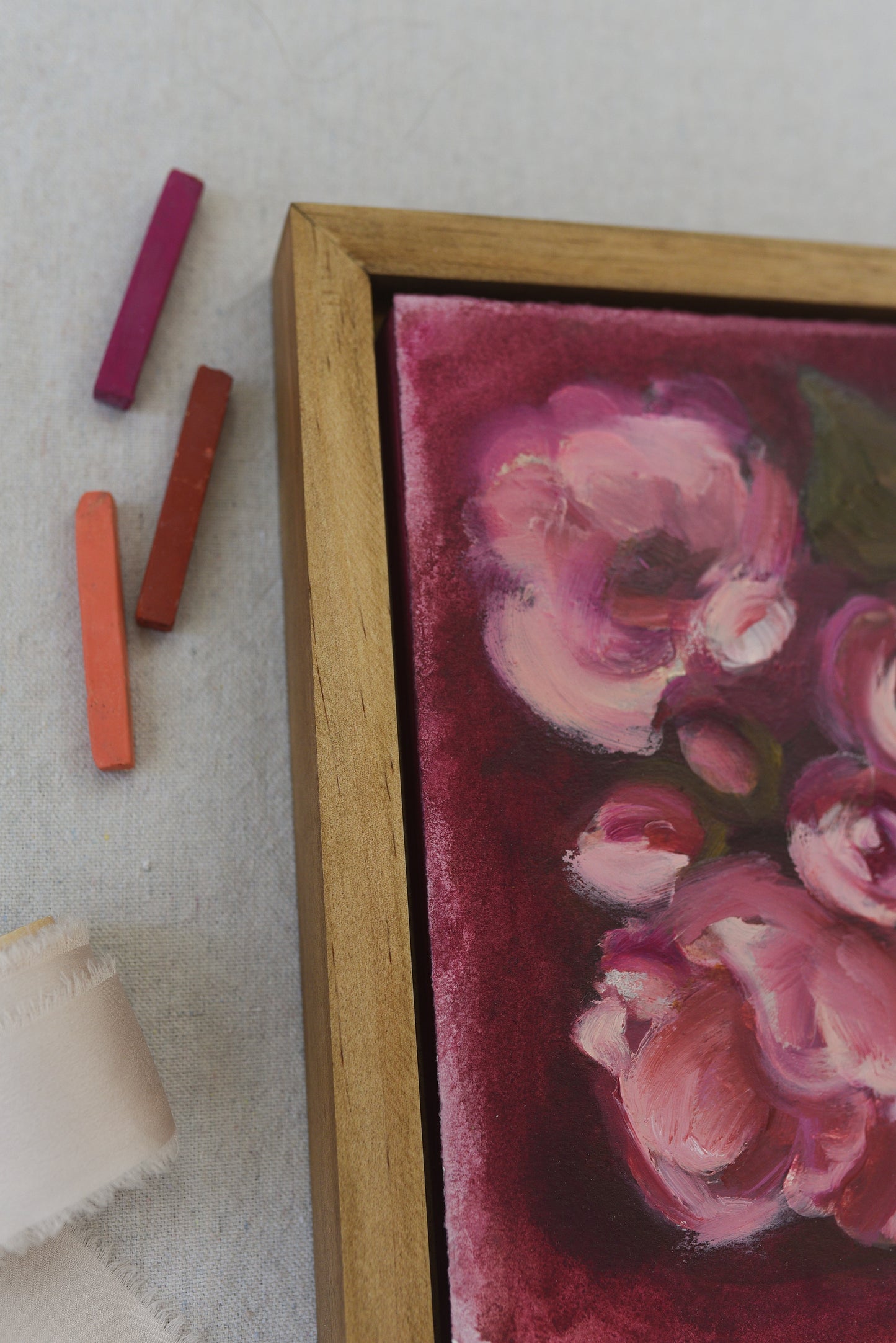 Radiant Bloom | Fine Art Framed 8x10 Painting