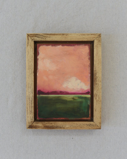 Reverie | Original Fine Art Framed 5x7 Landscape Painting