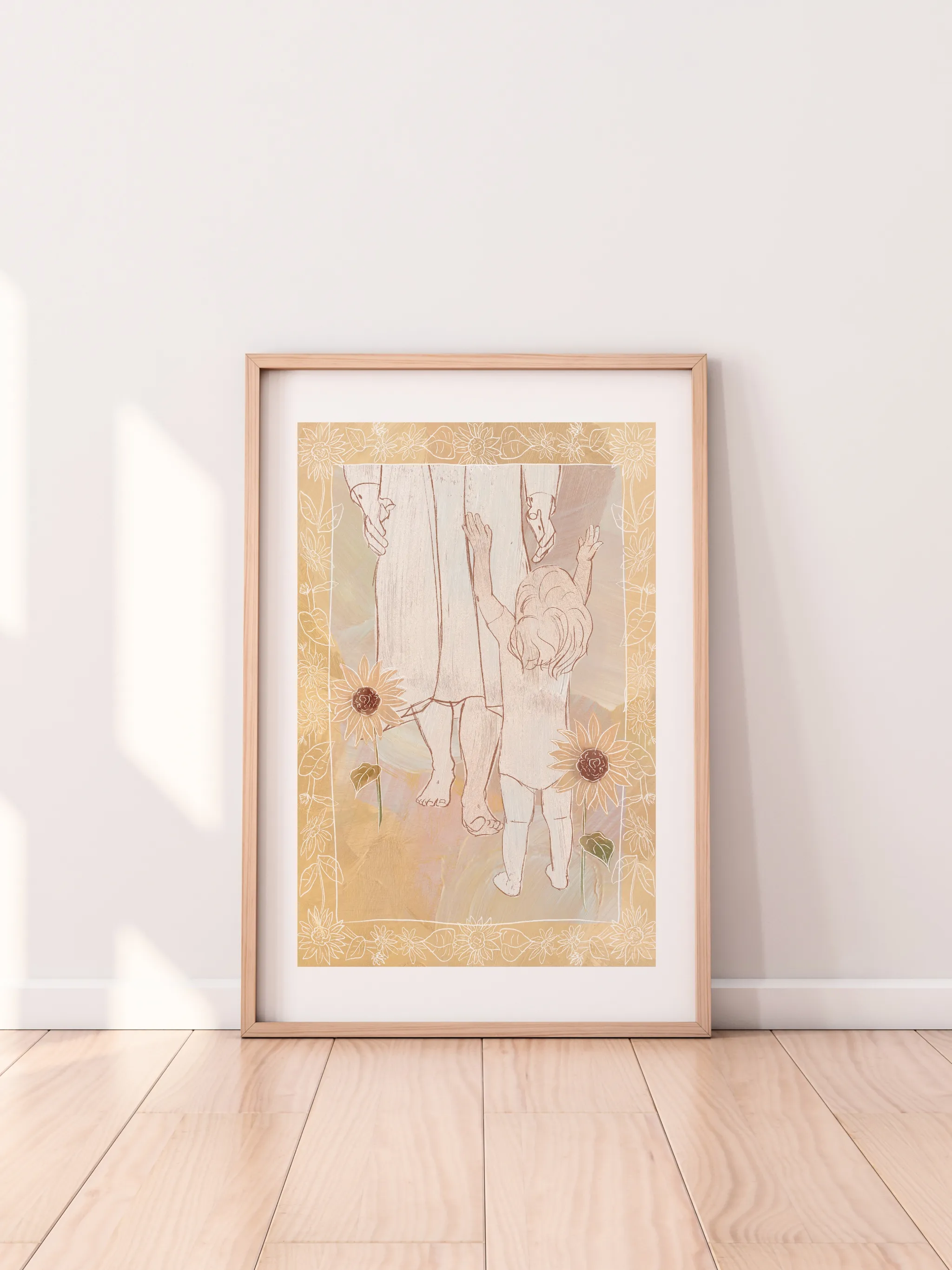 He Came Just For Me, shown as a print.