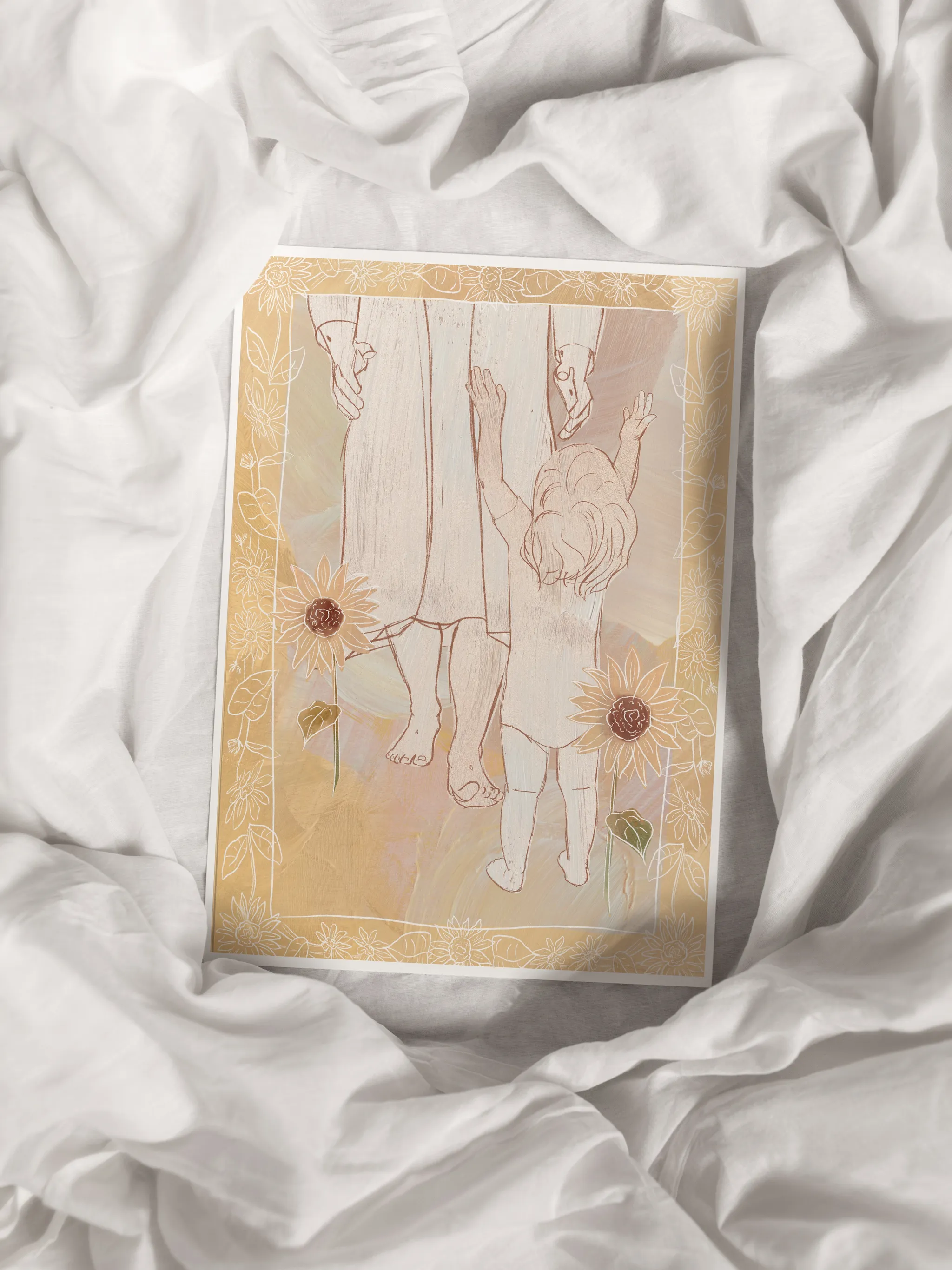 He Came Just For Me, shown as a print.