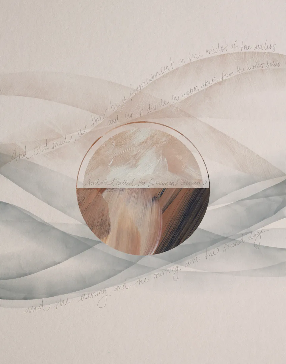 Creation Day 2, the full artwork.