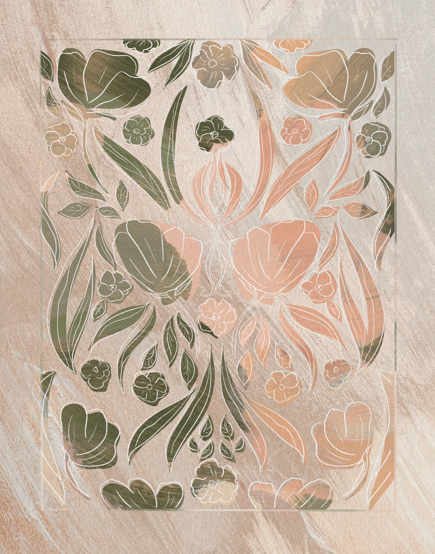 Creation Day 3, the full artwork.