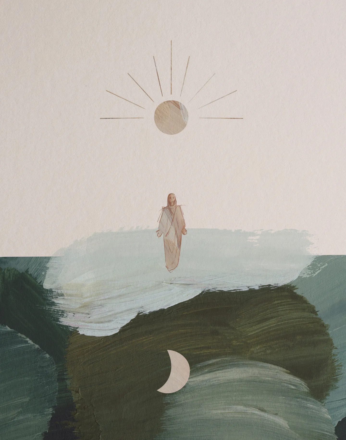 Creation Day 4, the full artwork.