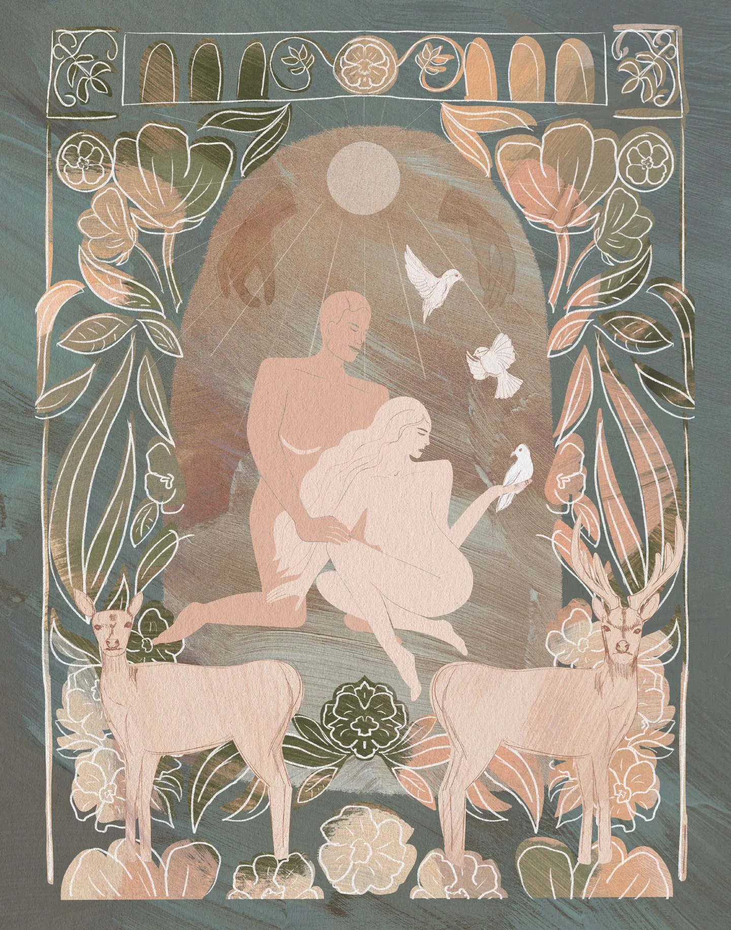 Creation Day 6, the full artwork.