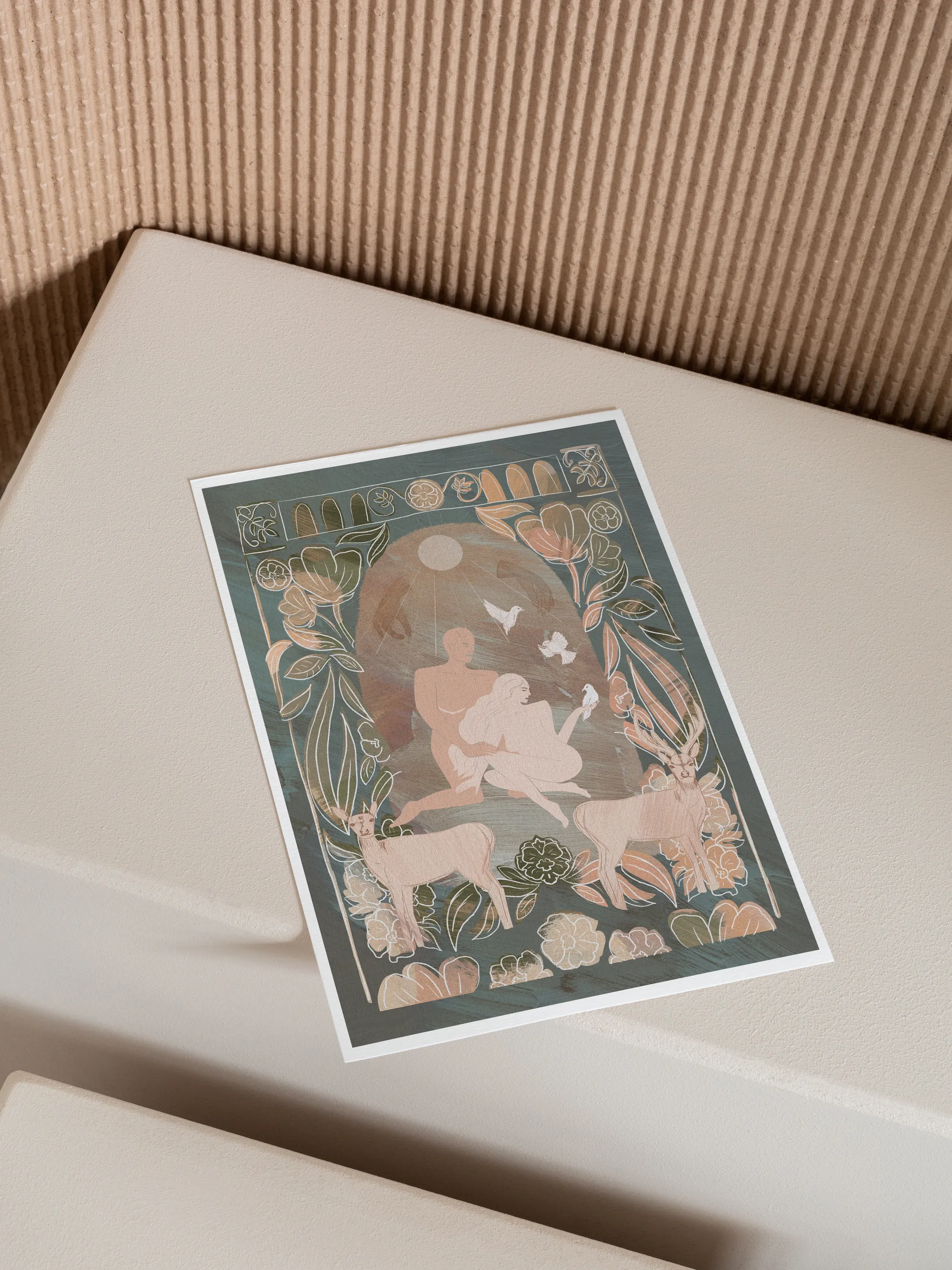 Creation Day 6, shown as a print.