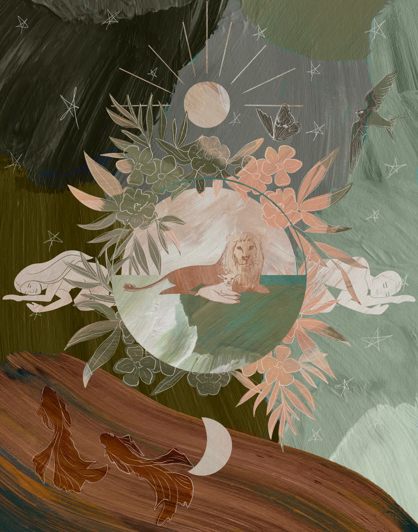 Creation Day 7, the full artwork.