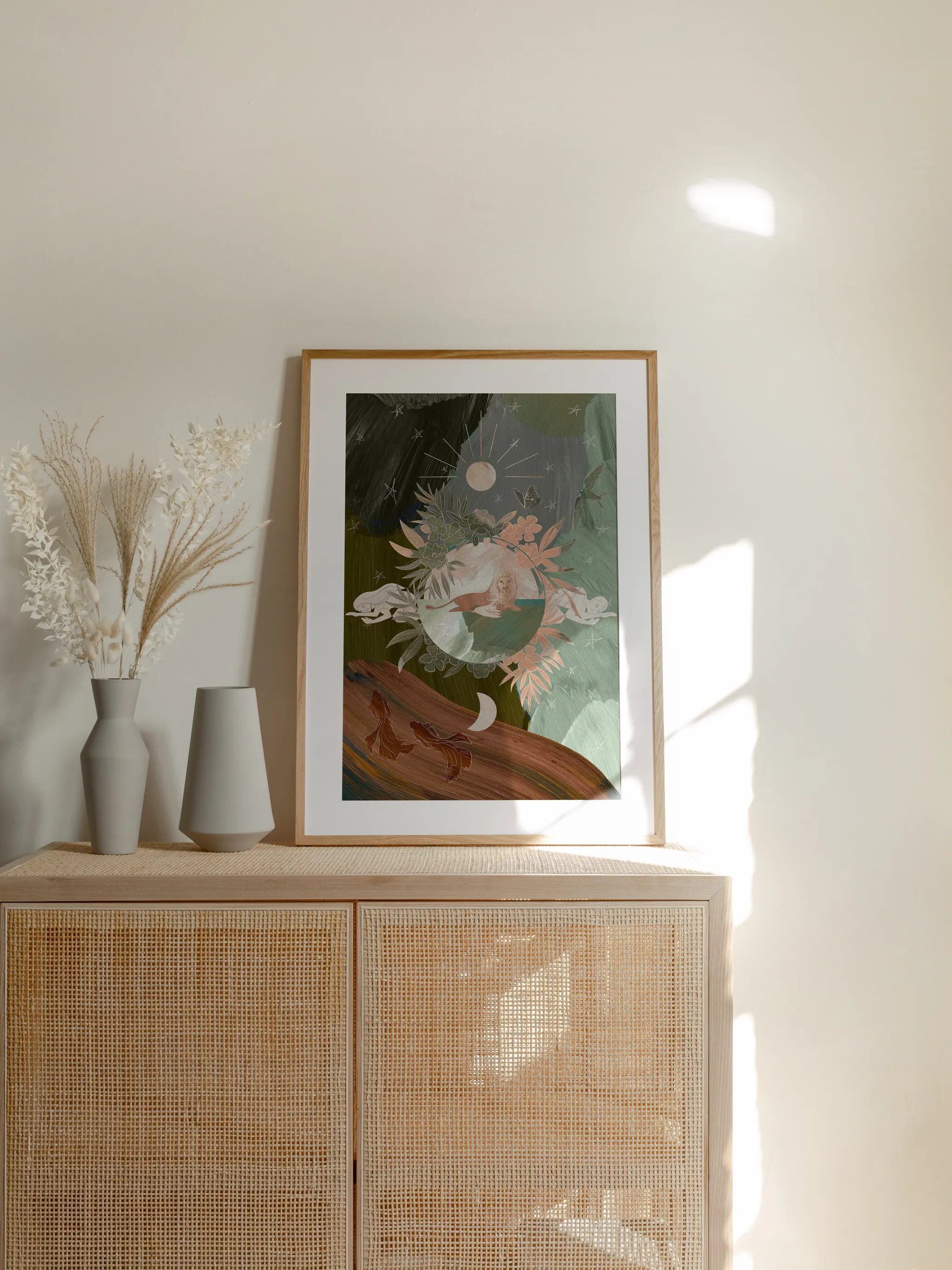 Creation Day 7, shown as a print.