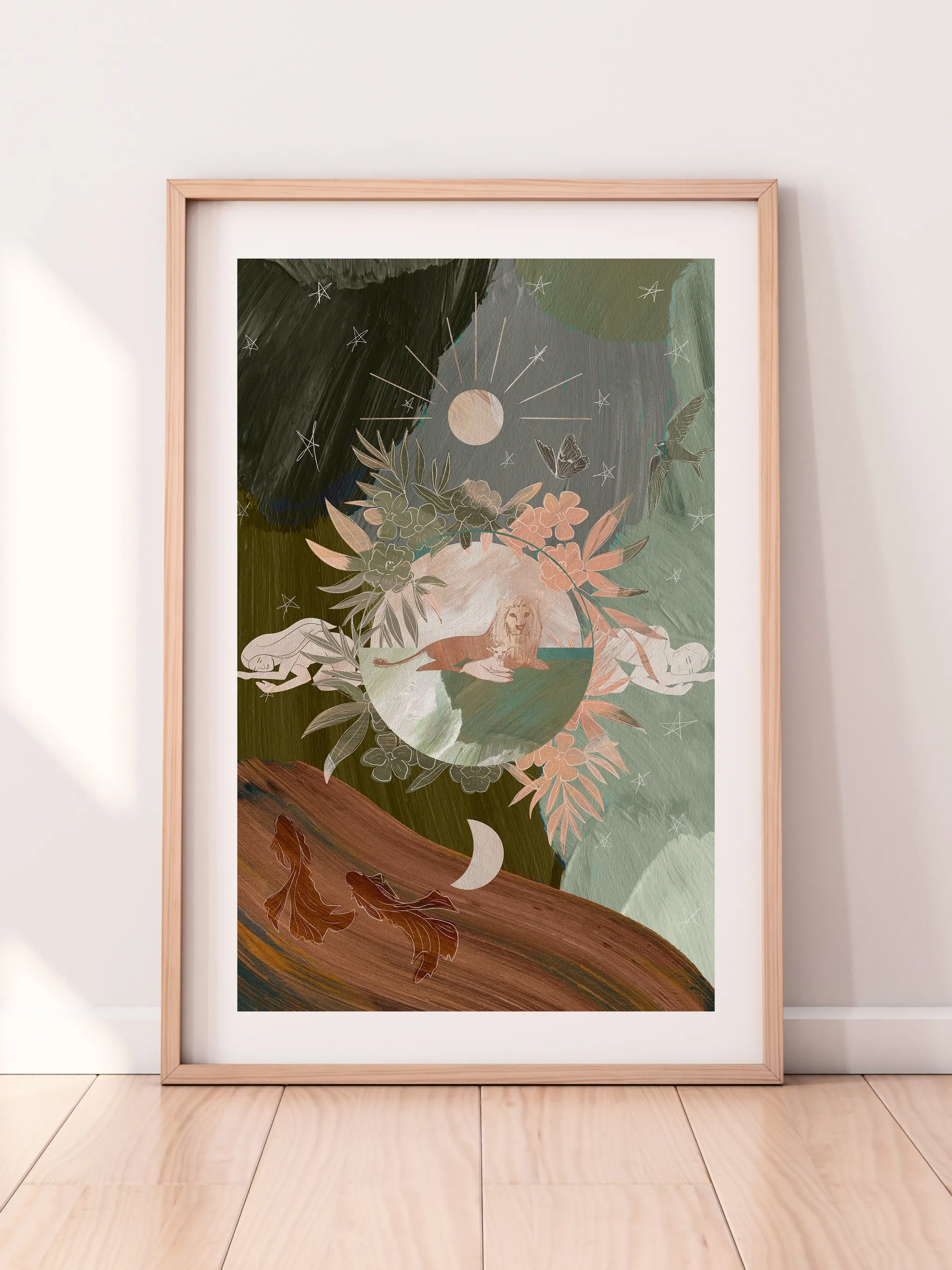 Creation Day 7, shown as a print.