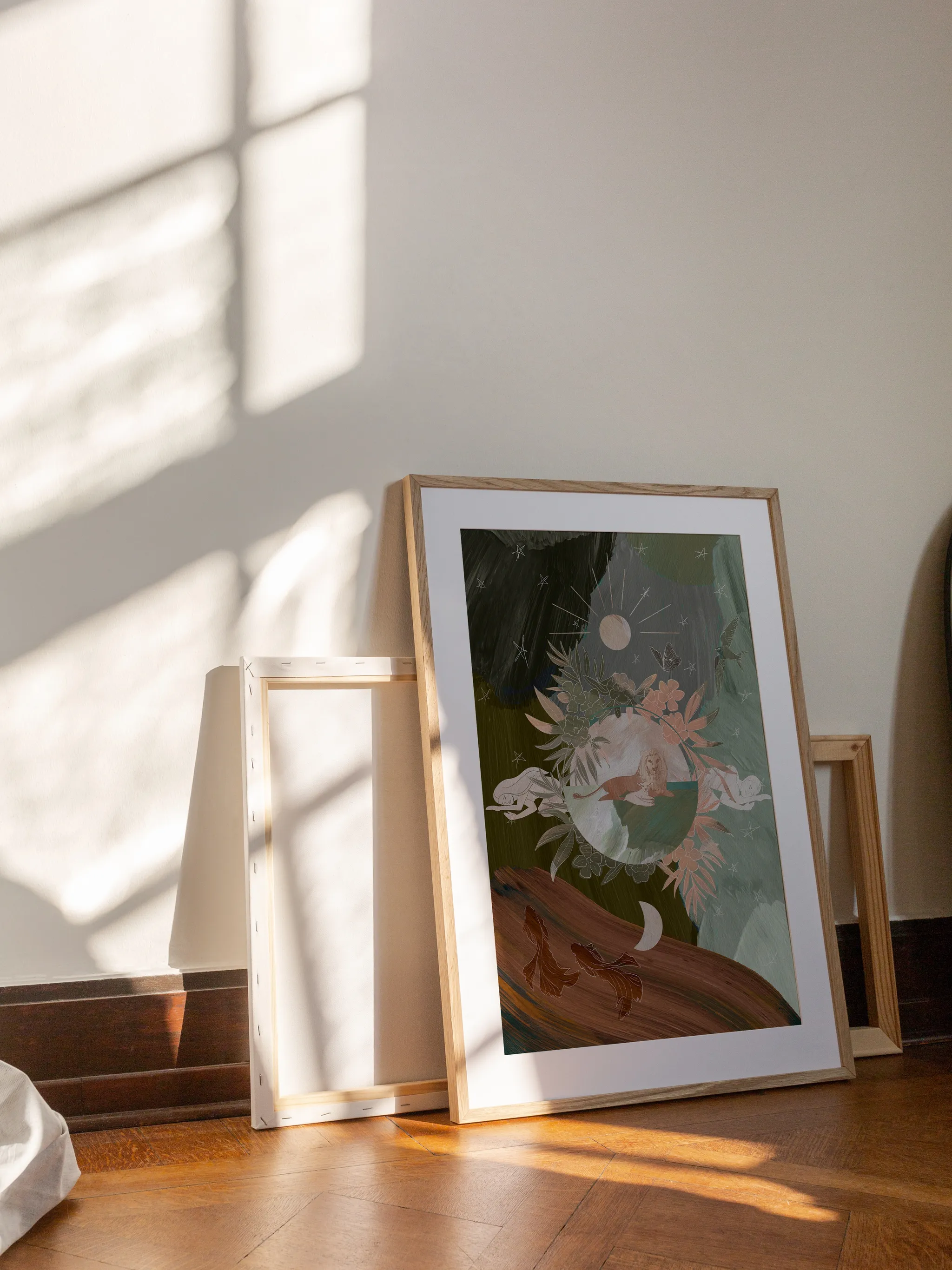 Creation Day 7, shown as a print.