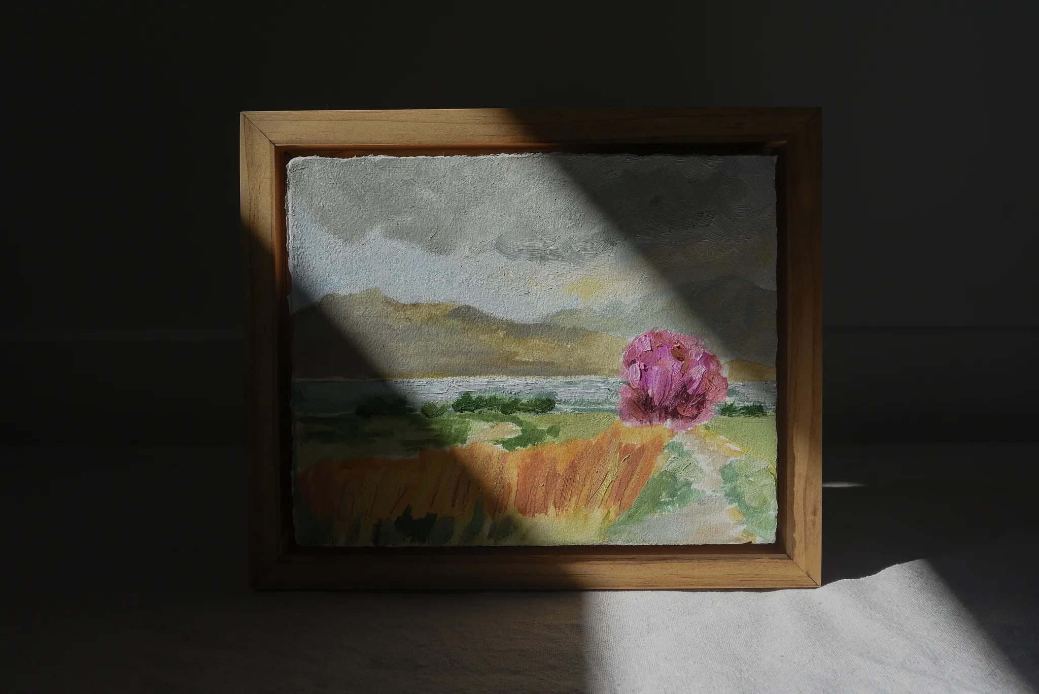 Daylight Dance, view 7 of 8: the vibrant scene at Utah Lake, showcasing lighter, fresh colors that evoke the energy of mid to late daylight.