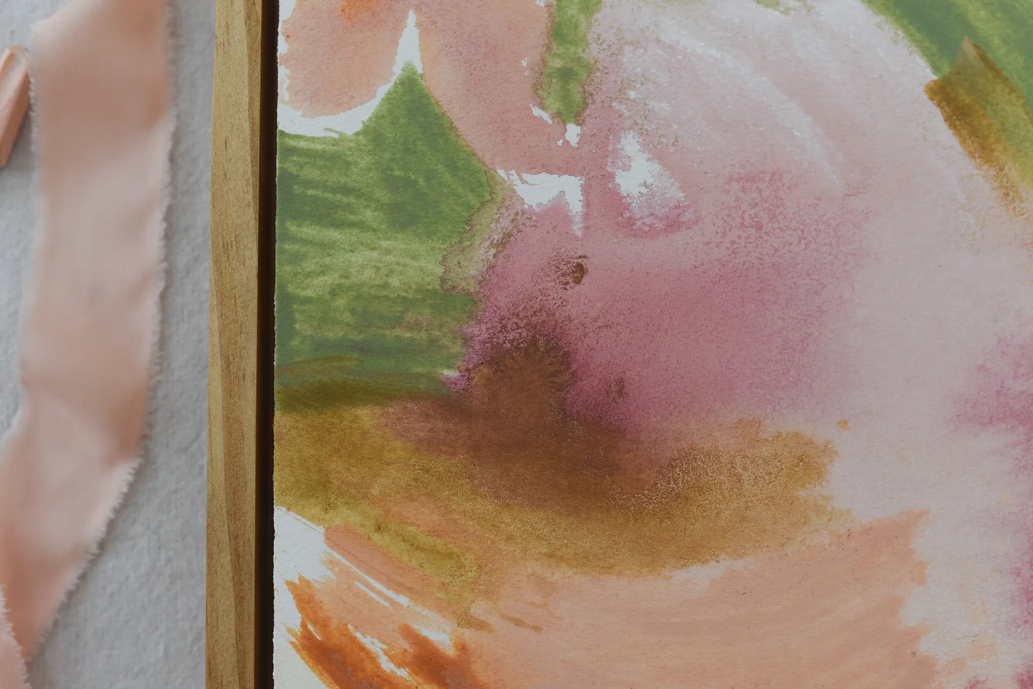 Frolic in the Fields, view 2 of 12: **Frolic** embodies the essence of playful expressionism, with vibrant strokes of color swirling in a joyful circular movement across a canvas of.