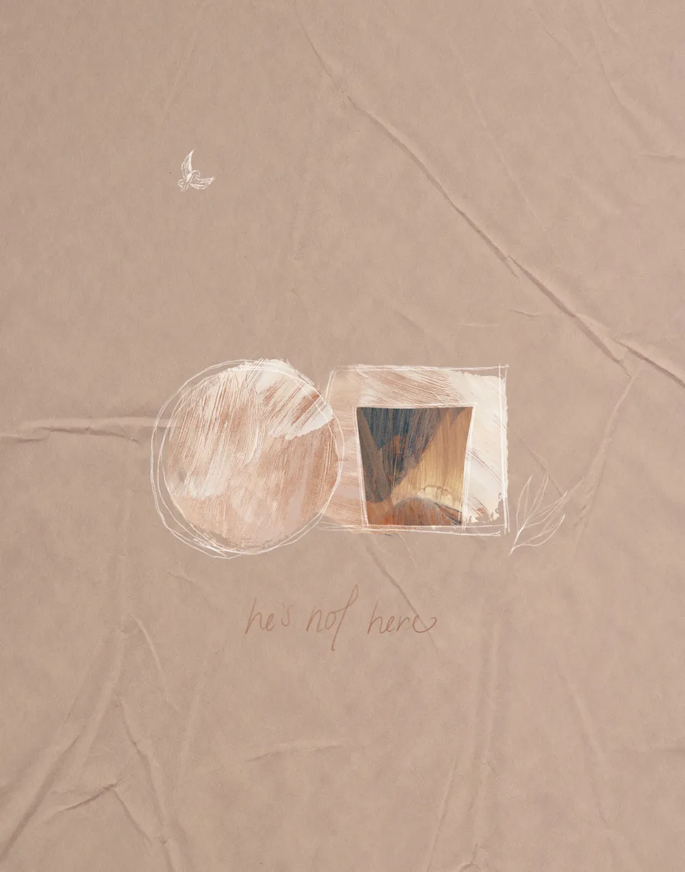 He is Risen, the full artwork.