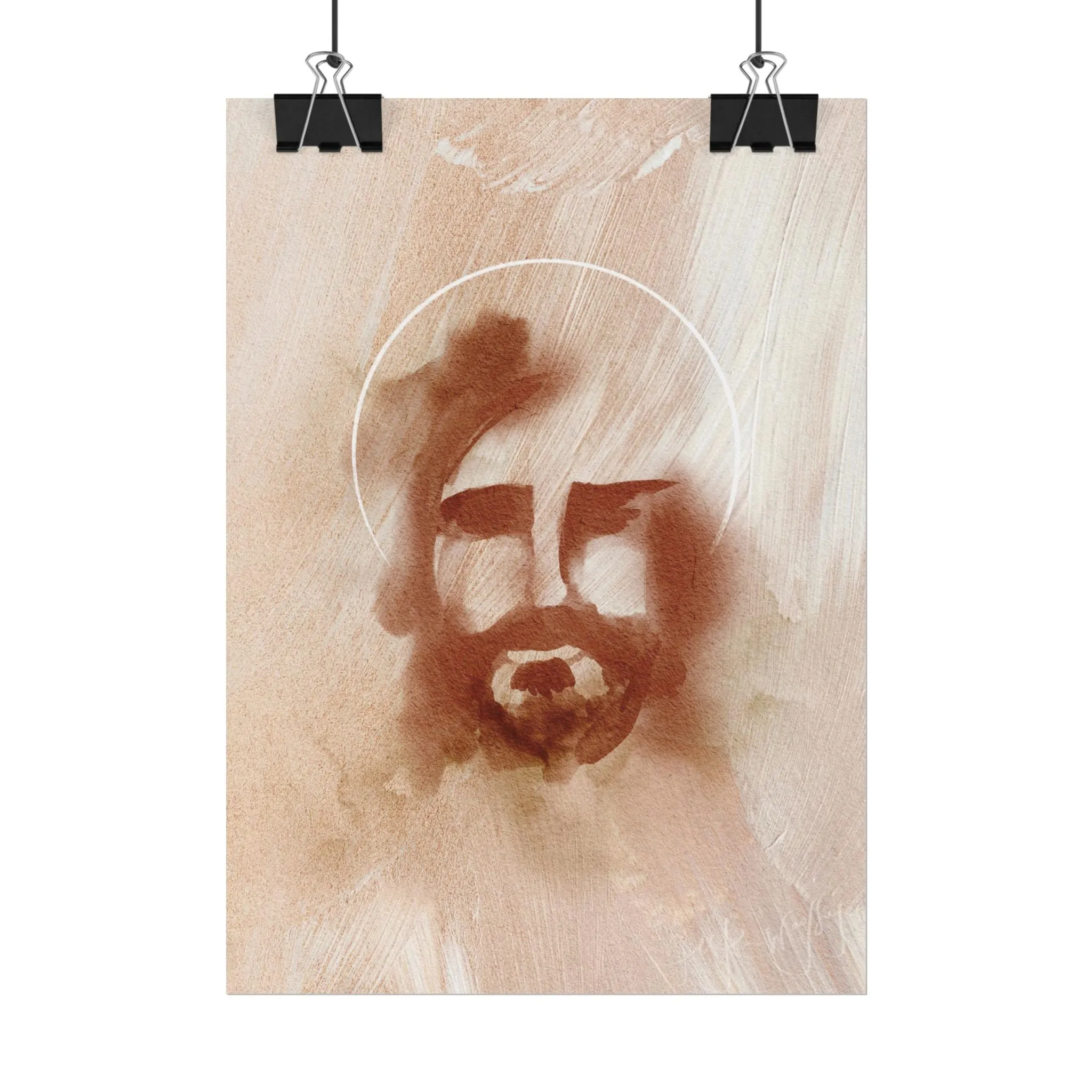 The Face of Christ, view 3 of 3.