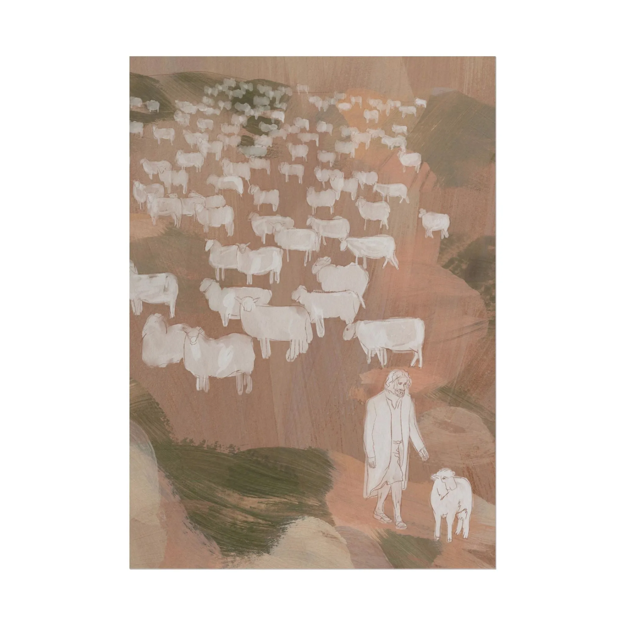 "What man of you, having an hundred sheep, if he lose one of them, doth not leave the ninety and nine in the wilderness, and go after that which is lost, until he find it?